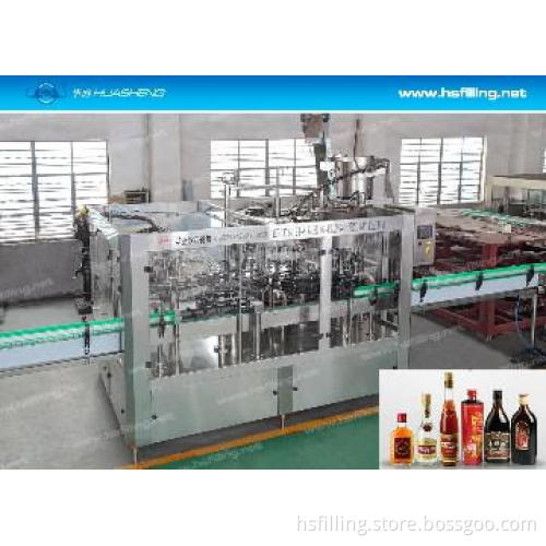 Glass Bottle Whiskey Bottling Machine